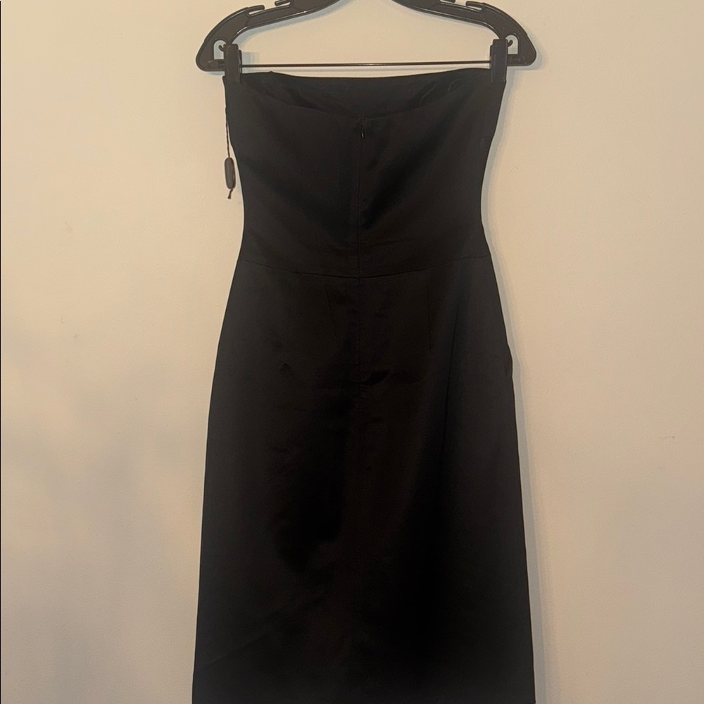 Tahari Black Strapless Sheath Dress - Picture 3 of 4